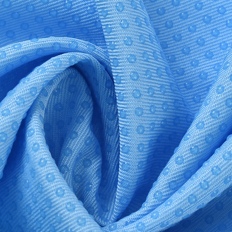 Why are anti slip fabrics becoming increasingly common in the medical field?